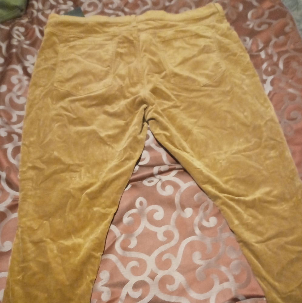 NWT Women's size 35 Banana Republic High rise skinny ankle corduroy/felt jeans - Picture 2 of 6